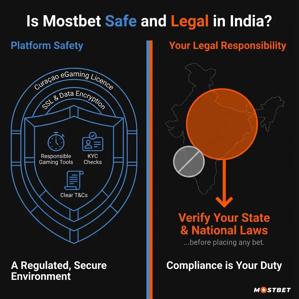 Is Mostbet safe and legal in India? Licence and security overview