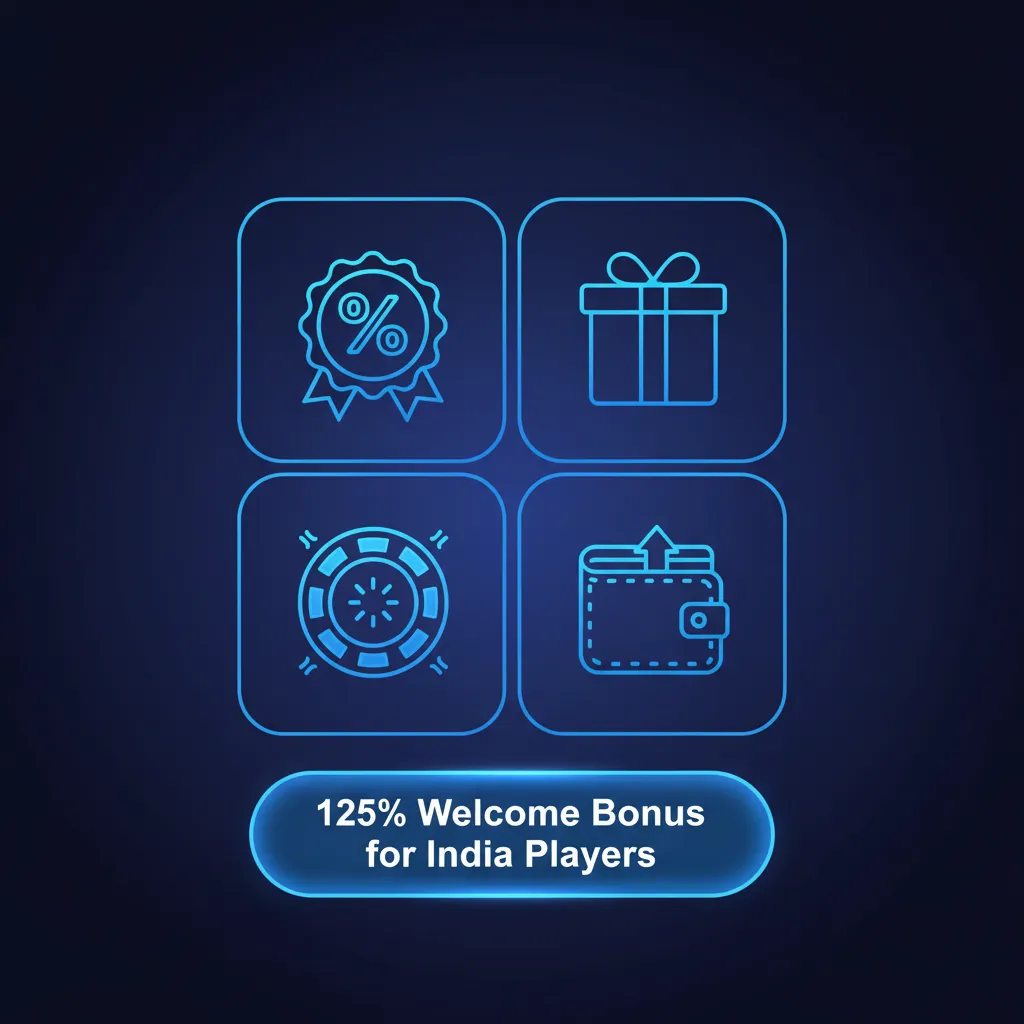 India casino offer: 125% first deposit bonus up to ₹100,000 + 250 free spins for new players.