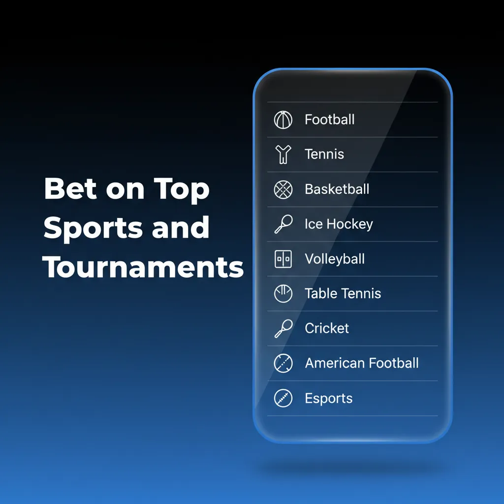 Sports betting collage: cricket, football, kabaddi, tennis, basketball with live and pre‑match markets across major leagues.
