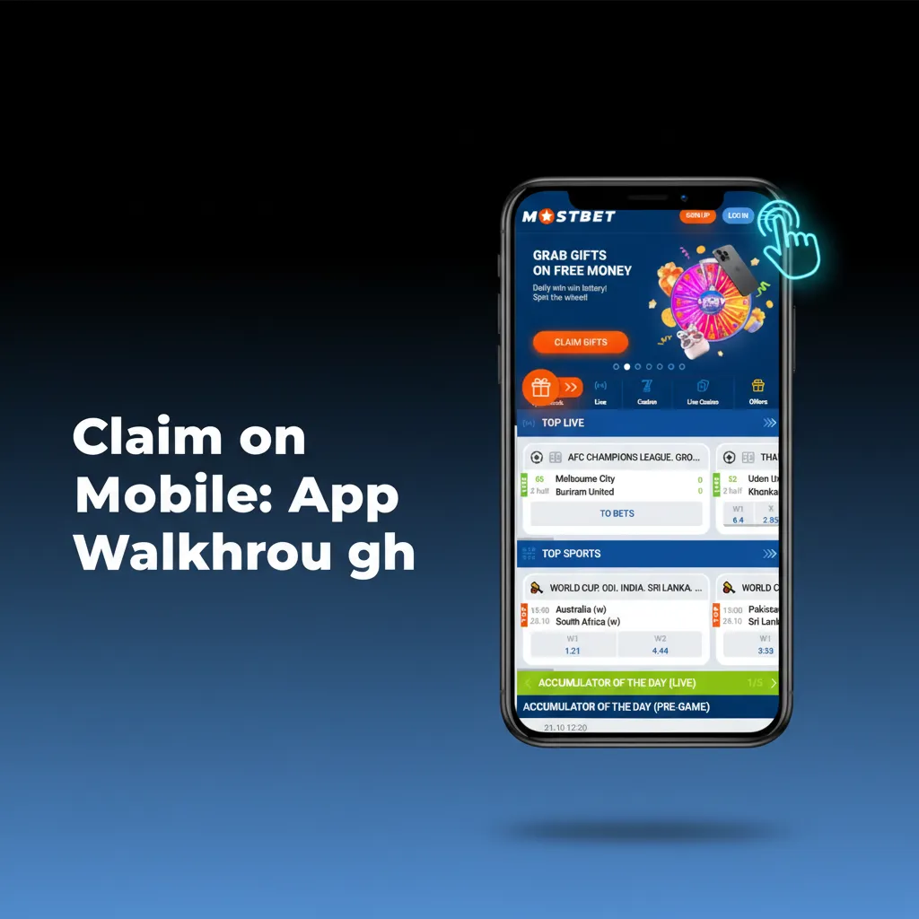 Mostbet app walkthrough on mobile showing how to claim Casino/Sports welcome bonus, deposit ₹300+, and track wagering.