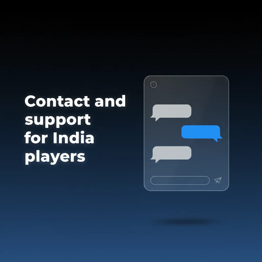 Contact and support for India players: 24/7 live chat, email for support/KYC, and in-app Help Centre.