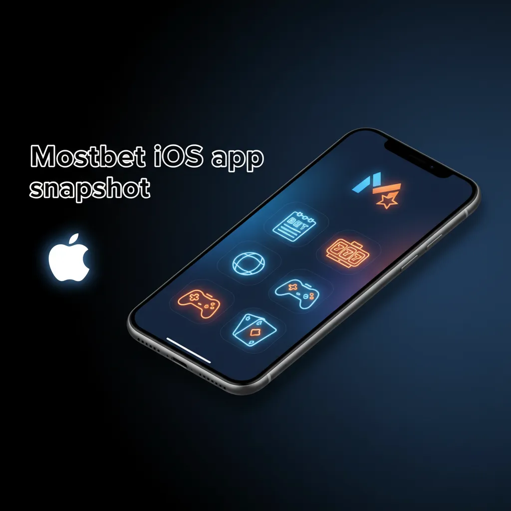 Mostbet iOS app screenshot showing sports betting, live scores, casino, UPI payments, and account tools.