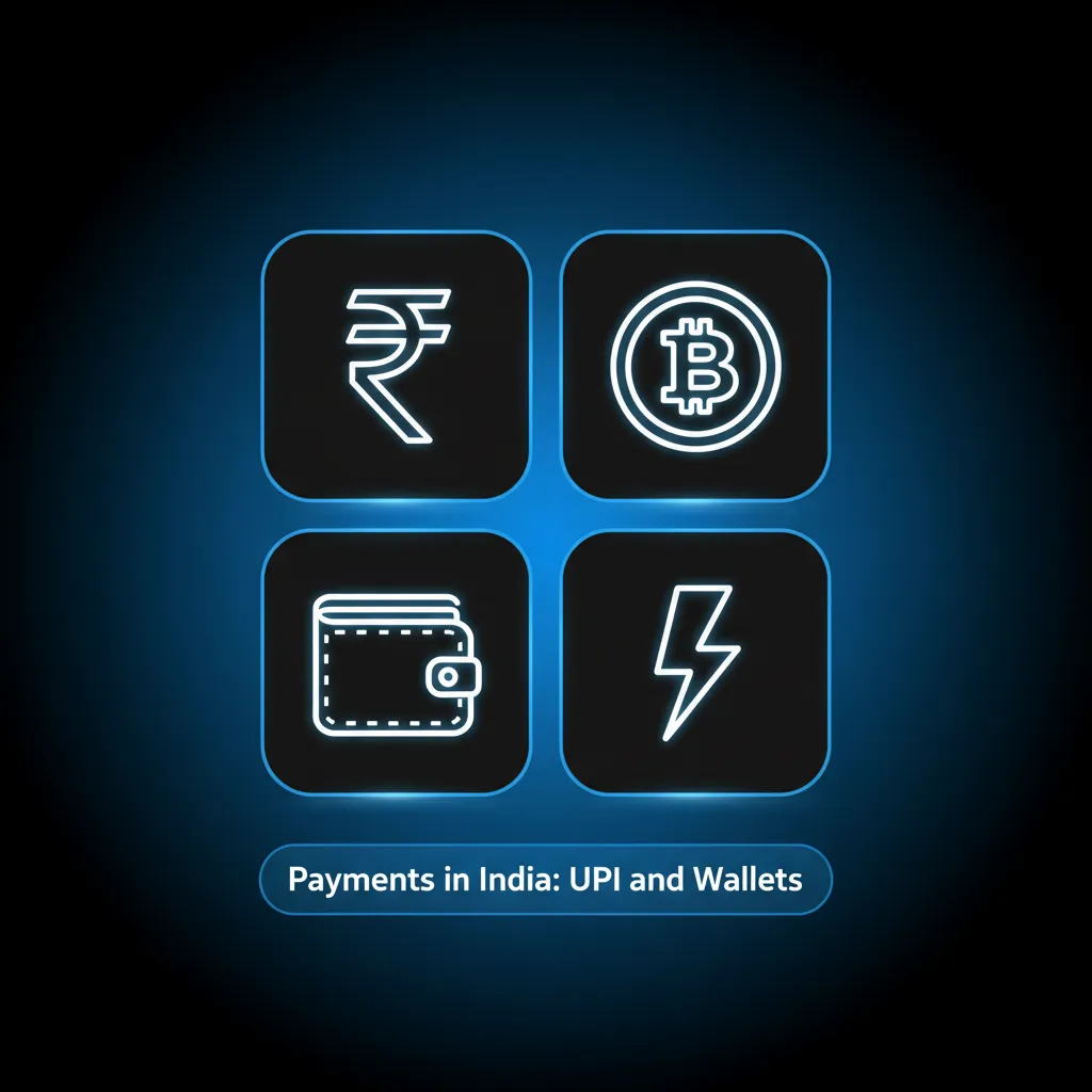 Indian payment options: UPI, PhonePe, Google Pay, Paytm, BHIM, NetBanking, RuPay, bank transfer, AstroPay, USDT.
