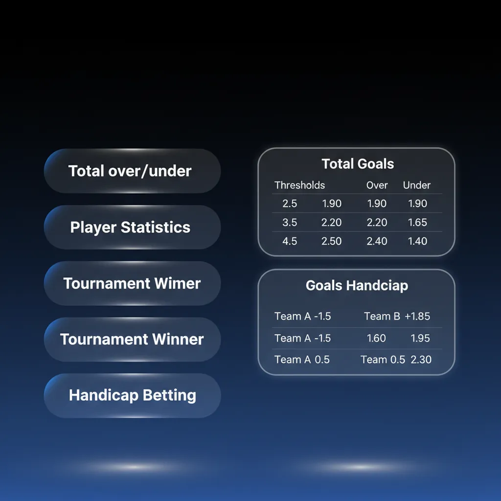 Infographic explaining bet types: Single, Express, System, showing how odds combine and risk–reward tradeoffs.