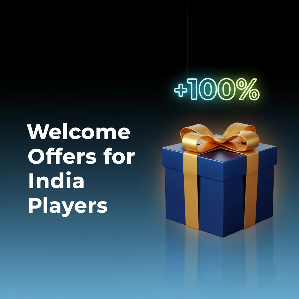 Welcome offers for India players: 125% first deposit up to ₹100,000, plus 250 free spins; sports & casino; wagering applies