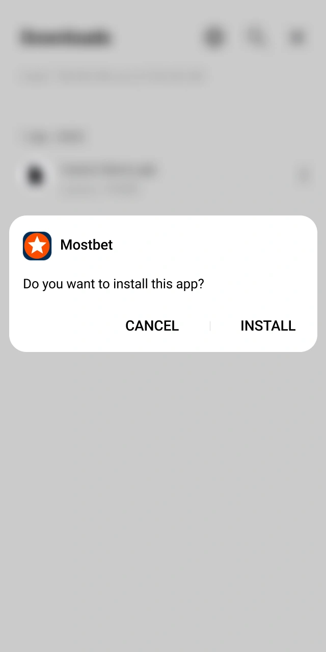 Complete the final installation of your Mostbet App on Android today.