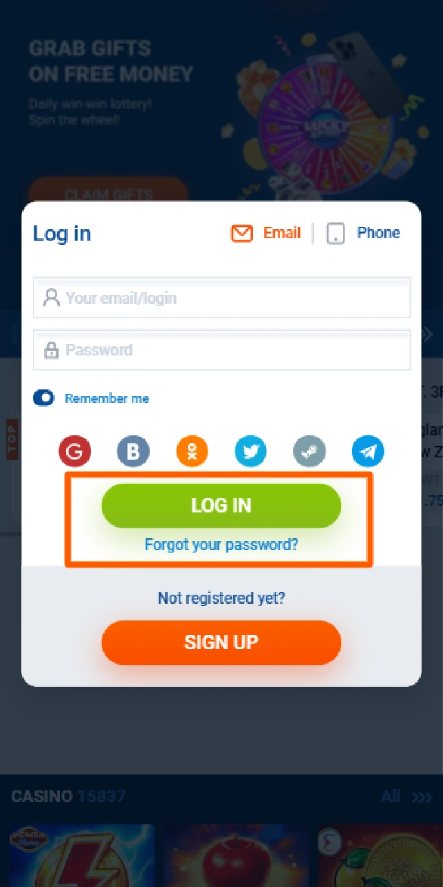 Verify your identity details during the Mostbet App secure login stage.