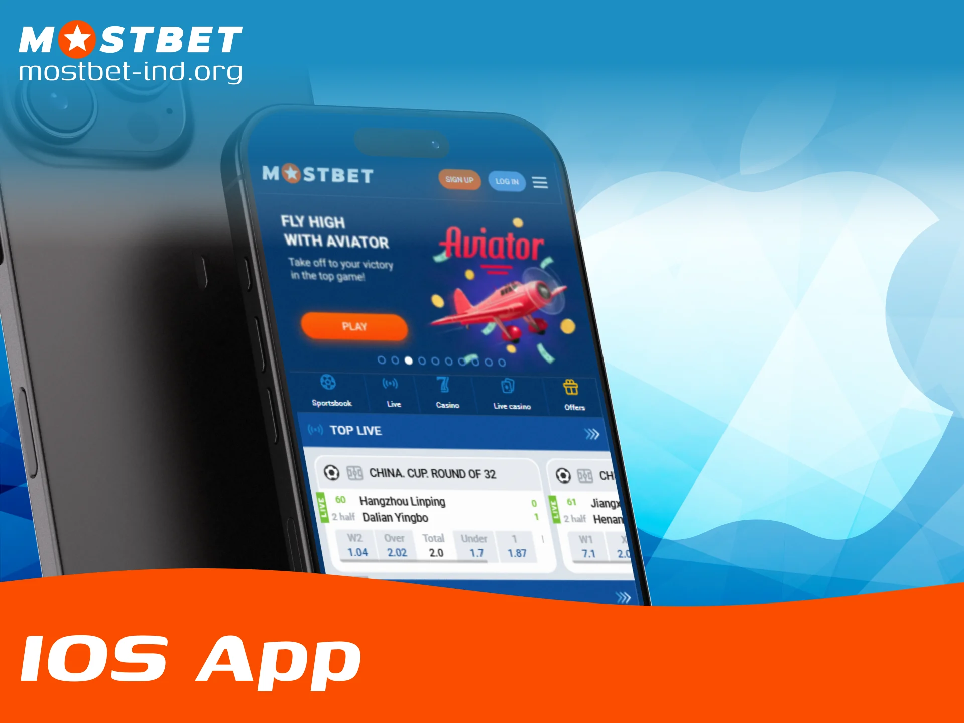 Explore the main features of the premium Mostbet App for iOS.