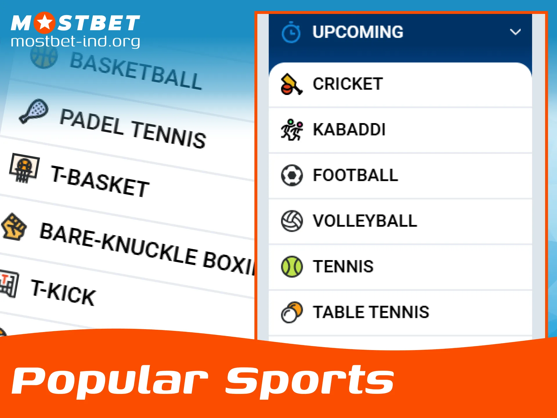 Discover top athletic events available for sports betting on Mostbet.