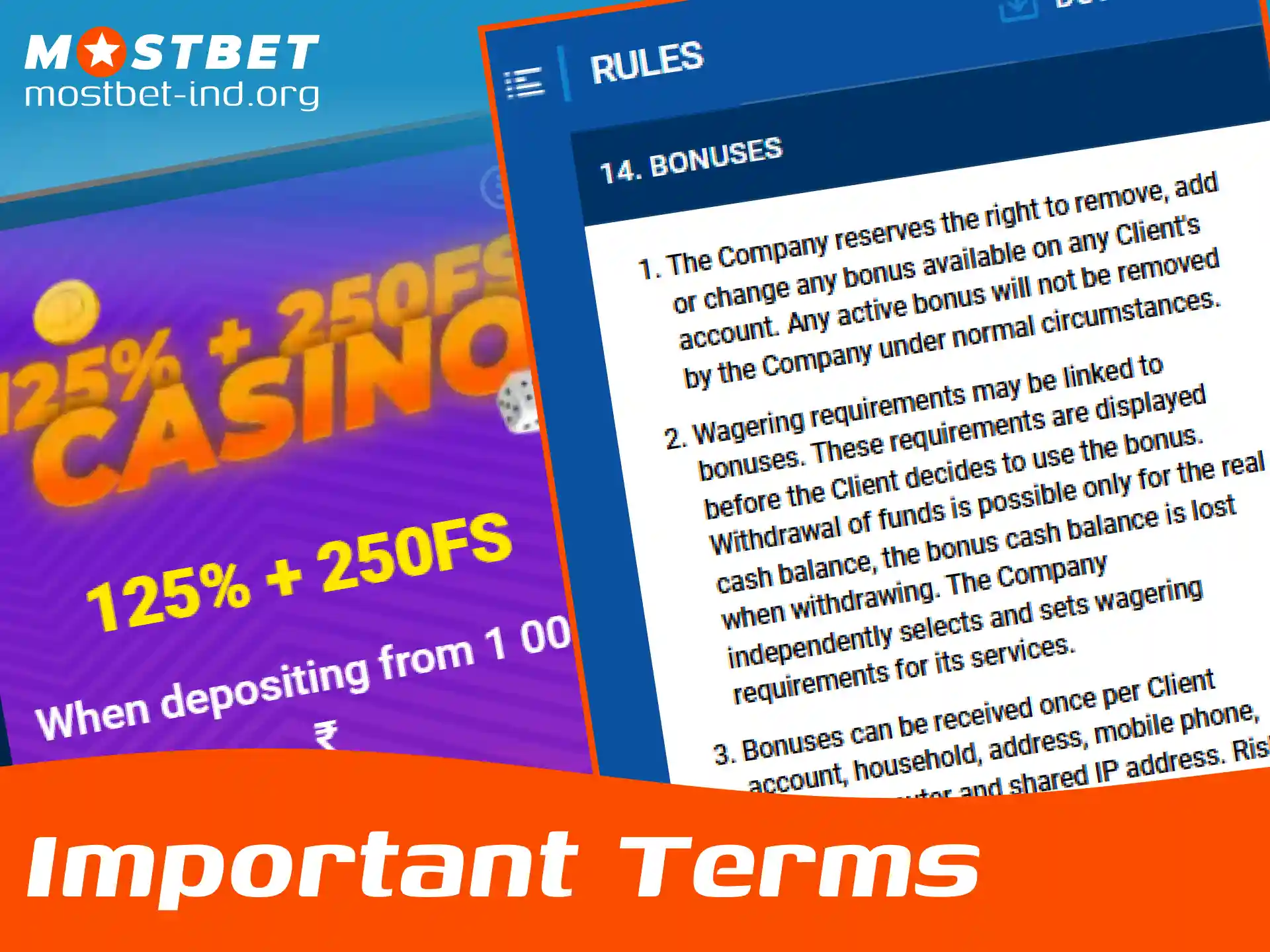 Check the important Mostbet bonus terms and wagering requirements.