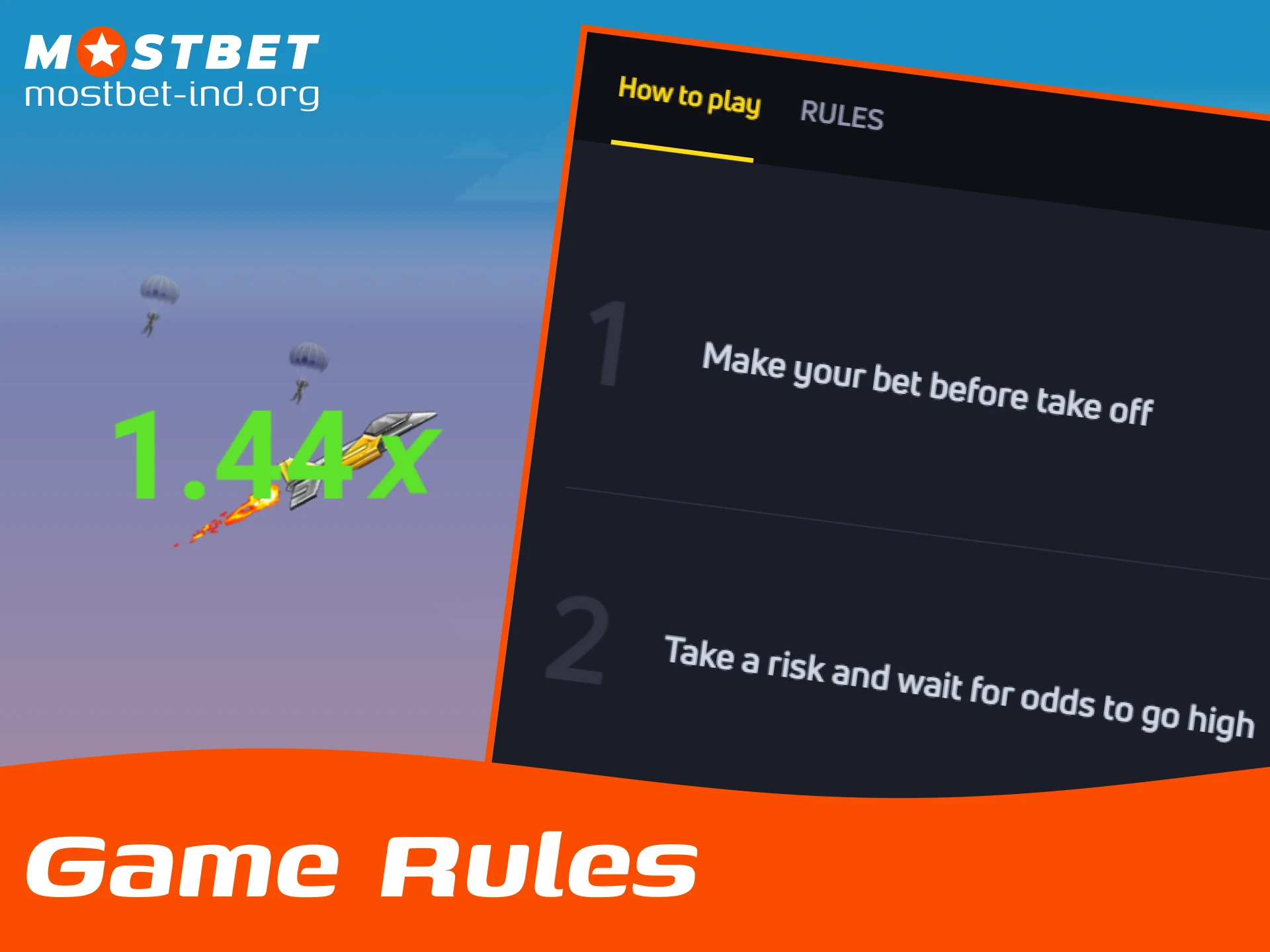 Understand the official game rules and crash multipliers for JetX on Mostbet.