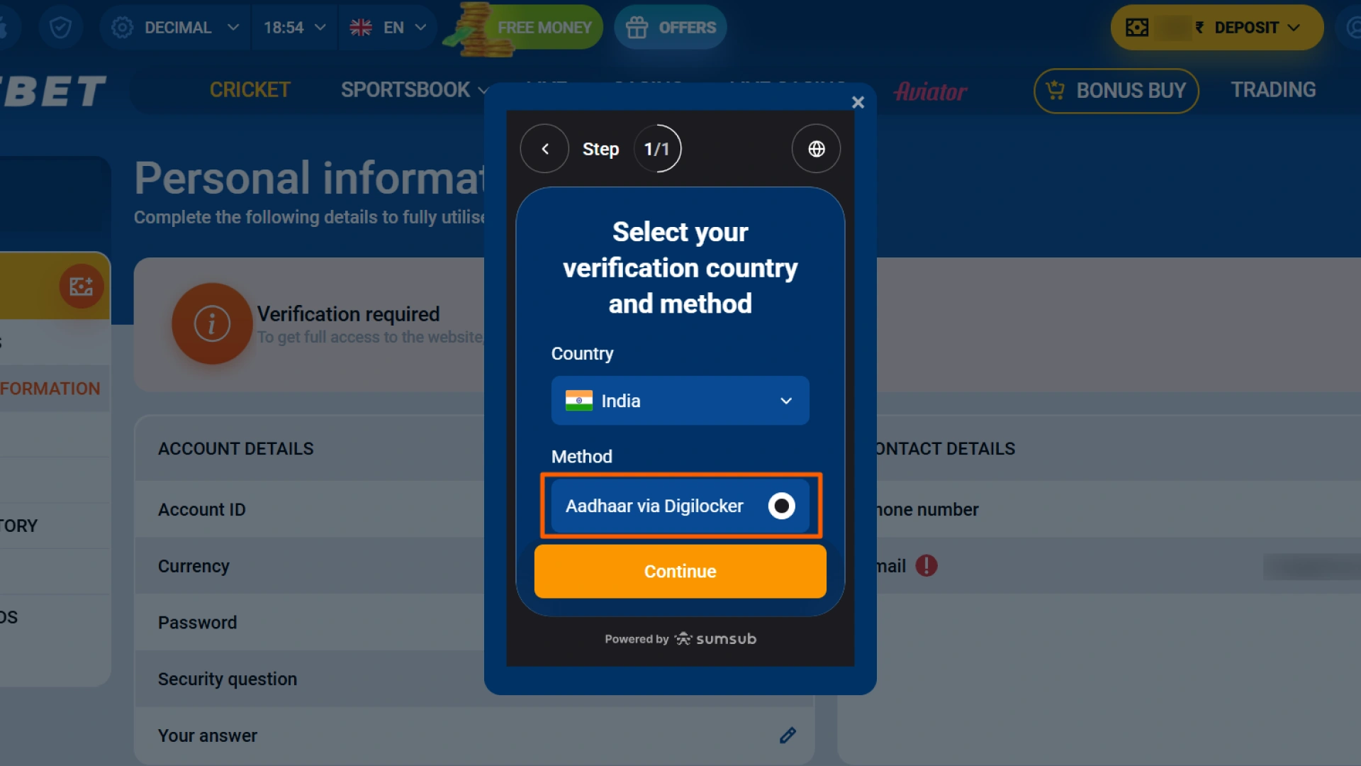 Provide your proof of residence for official Mostbet account verification.